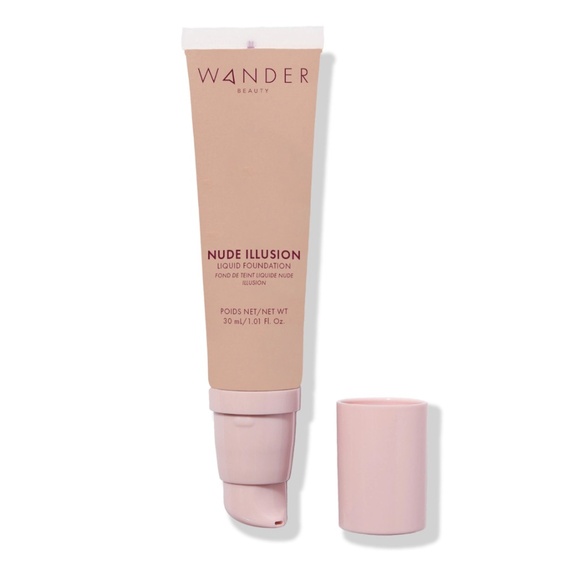 Wander Beauty - Nude Illusion Liquid Foundation - Golden Medium - Picture 1 of 4
